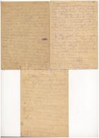 7 db magyar második világháborús zsidó KMSZ (közérdekű munkaszolgálatos) tábori posta tábori munkás ...