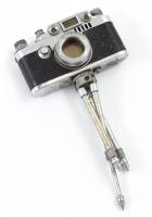 Kumix mini fényképező-öngyújtó állvánnyal, nem működik 11 cm
