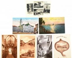 Történelmi Magyarország kb. 420 db régi városképes lap