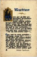 Wilhelm Sperlbaum: Mutter. WSSB Lebenswahrheiten Nr. 9353. / Anya / Mother