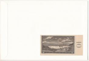 Csehszlovákia 1960. 10K felbélyegzett borítékban, bélyegzéssel T:I 
Czechoslovakia 1960. 10 Korun i...