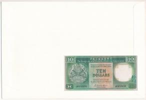 Hongkong 1986. 10$ borítékban, alkalmi bélyeggel és bélyegzésekkel T:I Hong Kong 1986. 10 Dollars in...