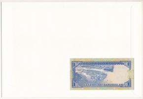 Brunei 1991. 1R felbélyegzett borítékban, bélyegzéssel T:I Brunei 1991. 1 Ringgit in envelope with s...