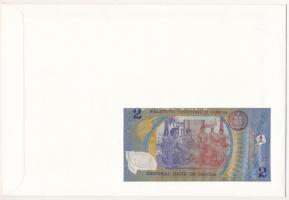 Szamoa ~1990. 2T felbélyegzett borítékban, bélyegzéssel T:I Samoa ~1990. 2 Tala in envelope with sta...