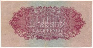 1944. 1000P "A Vörös Hadsereg Parancsnoksága" "TP 584006" T:III körbevágva Adamo...