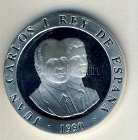 Spanyolország 1990. 2000P Ag "Olimpia - Labdarúgás" T:PP