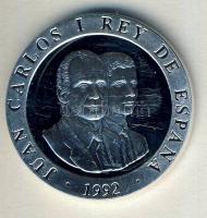 Spanyolország 1992. 2000P Ag "Olimpia-fogathajtás" T:PP