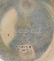 Ezüst (Ag) A. Lange & Söhne Glashütte zsebóra, jelzett szerkezet. Jelzett, működő, de tisztításr...