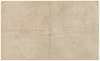 1918. 25K "1132" 2mm, hullámos hátlappal, piros "MAGYARORSZÁG" felülbélyegzéssel...