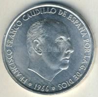 Spanyolország 1966. 100P Ag "Caudillo" T:1