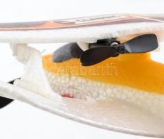 Távirányítós játék repülő, hungarocell, elemek nélkül, működőképes, 21,5x24,5 cm