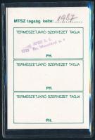 1988 Magyar Természetbarát Szövetség fényképes igazolvány