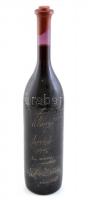 1996 Polgár Zoltán Villányi Merlot, bontatlan palack száraz vörösbor, 13%, pincében, szakszerűen tárolt, magnum palack, 1,5 l. Polgár Zoltán 1996-ban az év bortermelője címmel tüntették ki.