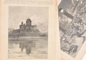 cca 1882 40 db rotációs fametszet, papír. A "Neue Illustrirte Zeitung" c. német ny. újság ...