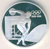 Franciaország 1994. 100Fr Ag "Olimpia-diszkoszvető" T:PP
