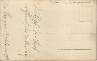 1917 Osztrák-Magyar Haditengerészet Lake-típusú tengeralattjárója matrózokkal a fedélzeten / K.u.K. ...