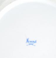 Herendi virágmintás ragutál, citrom fogóval. Kézzel festett, jelzett, hibátlan. d: cm