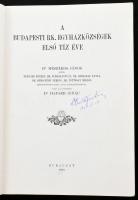 A budapesti rk. egyházközségek első tíz éve. Sajtó alá rendezte: Dr. Hauser Ignác. Bp., 1930, Budape...
