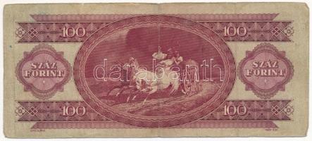 1949. 100Ft "B 122 036303 T:III kis szakadás, fo. Adamo F28