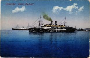 Eildampfer Baron Gautsch / SS Baron Gautsch Austro-Hungarian passenger ship. Milan Mandich Nr. 801. (fl)