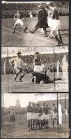 1929 Az Uruguay-Ferencváros (2:3) legendás labdarúgó mérkőzés 38 db eredeti fotója. 18x24 cm-ig Nagy...