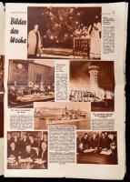 1936-1938 Wiener Bilder c. német nyelvű képes folyóirat 19 db száma, vegyes állapotban