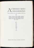 Az Érdekes Ujság Dekameronja. Száz magyar író száz legjobb novellája. VIII. köt.: Bálint Aladár, Bró...