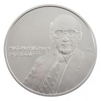 2022. 15.000Ft Ag Milton Friedman tanúsítvánnyal, tájékoztatóval T:PP