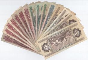 1957-1986. 10Ft-100Ft (15x) T:III,III-