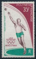 Summer Olympics, Mexico stamp, Nyári olimpia, Mexikó bélyeg