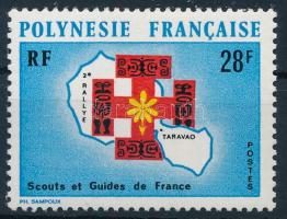 2nd meeting of French scouts and guides in Tahiti stamp, Francia cserkészek és idegenvezetők 2. gyűlése Tahitiban bélyeg