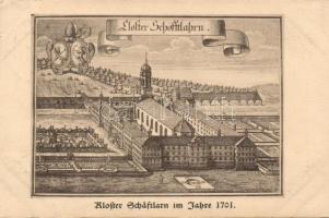 Schäftlarn cloister in 1701