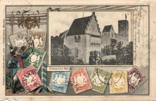Grünwald b. Münch, philately (Emb, b)