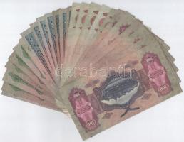 1930-1941. 25db vegyes pengő bankjegy T:III