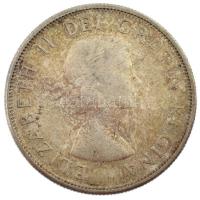 Kanada 1958. 50c Ag "II. Erzsébet" T:2 patina Canada 1958. 50 Cents Ag "Elizabeth II&...