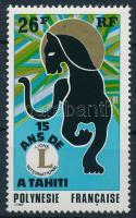 5 éves Lions Club Tahitin bélyeg, Lions Club stamp