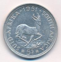 Dél-Afrika 1951. 5Sh Ag "VI. György" T:2,2- ü., karc
South Africa 1951. 5 Shilling Ag &qu...