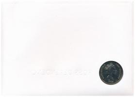 Új-Zéland / Ross Dependency 1988. 50c Cu-Ni "Endeavour hajó" felbélyegzett borítékban, bél...