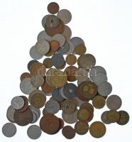 454g vegyes fémpénz klf országokból T:vegyes 454g of mixed coins from diff countries C:mixed