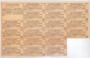 Budapest 1942. "Hangya Termelő-Értékesítő és Fogyasztási Szövetkezet" üzletrésze 10P-ről, ...