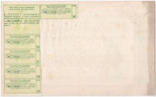 Budapest 1941. "Hangya Termelő-Értékesítő és Fogyasztási Szövetkezet" üzletrésze 500P-ről,...