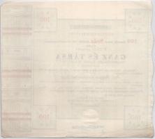 Budapest 1946. "Ganz és Társa Villamossági, Gép, Waggon- és Hajógyár R. T." névre szóló ré...