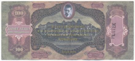 2005. "100 Költőpénz - József Attila" fantáziapénz T:III