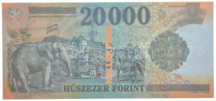 2015. 20.000Ft kellékpénz T:I