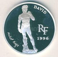Franciaország 1997. 10Fr / 1 1/2€ Ag "Múzeumi kincsek - Michelangelo:Dávid" T:PP...