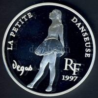 Franciaország 1997. 10Fr / 1 1/2€ Ag "Múzeumi kincsek - Balett-táncos" T:PP Csak...