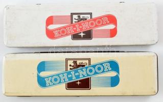 2 csomag retró Koh-I-Noor Hardtmuth ceruza, komplett, eredeti fémdobozában