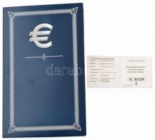 Monaco 2005. 1c-2E (8xklf) próbaveret forgalmi sor karton dísztokban, tanúsítvánnyal T:1 
Monaco 20...