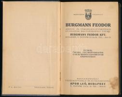 Burgmann kézikönyv. Burgmann Feodor asbest- és tömszelencetömítések gyárainak magyarországi üzemének...
