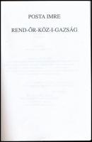 Posta Imre: Rend-őr-köz-i-gazság. Szigethalom, 2006, Versus Duo. Kiadói papírkötés